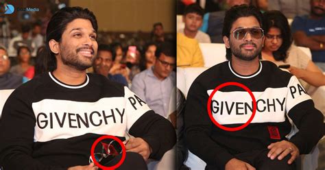 givenchy t shirt allu arjun cost|Givenchy t shirt sale.